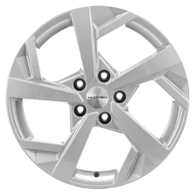 Khomen Wheels 7x17/5x112 ET43 D57,1 Y-Spoke 712 (ZV 17_Tiguan) F-Silver